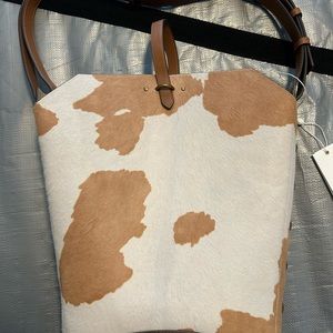 Tory Burch Rowan Calf Hair Bucket Bag NWT